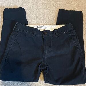 Abercrombie Kids Navy Chino Pants